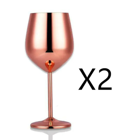 Stainless Steel Wine Glass