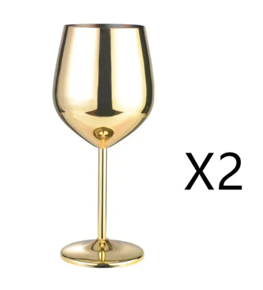 Stainless Steel Wine Glass